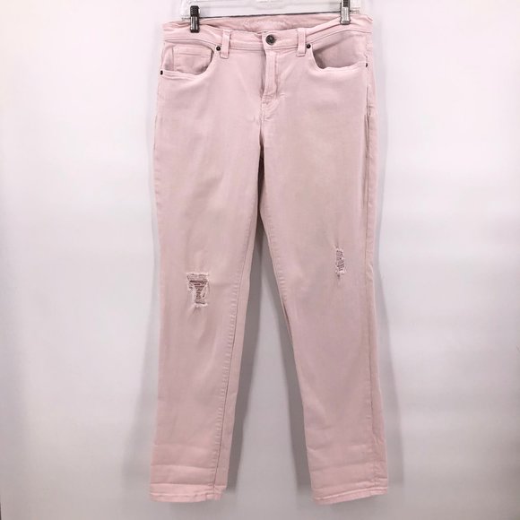Victoria's Secret Denim - Victoria Secret boy friend light pink jeans